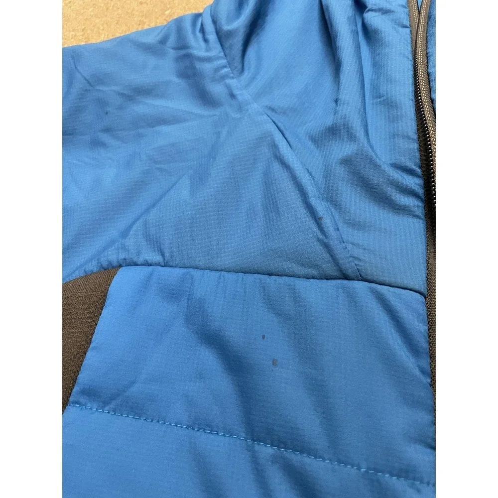 The North Face Jacket Mens Large Blue Black Summit Series Seven Summits‎ Hooded